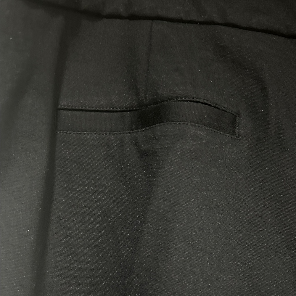 Charter Club Cambridge Slim Black Pants - Picture 6 of 7